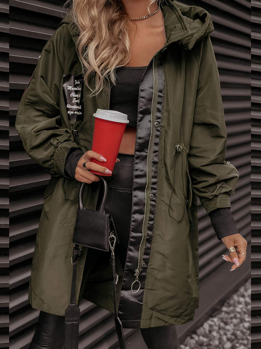Whitney | Women's Hooded Oversized Coat - Image 1