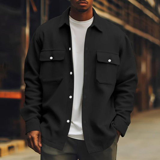 Dominic | Men's Button-Down Jacket - Image 1