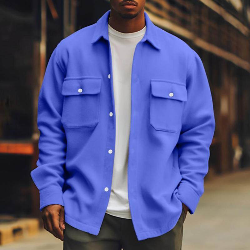 Dominic | Men's Button-Down Jacket - Image 4