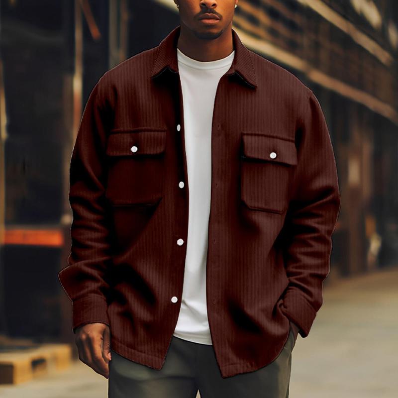 Dominic | Men's Button-Down Jacket - Image 6