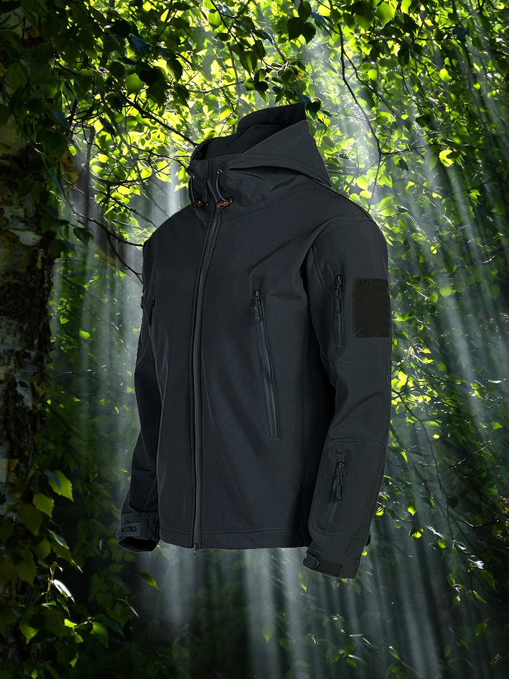 Finn | Men's Hooded Tactical Jacket - Image 7