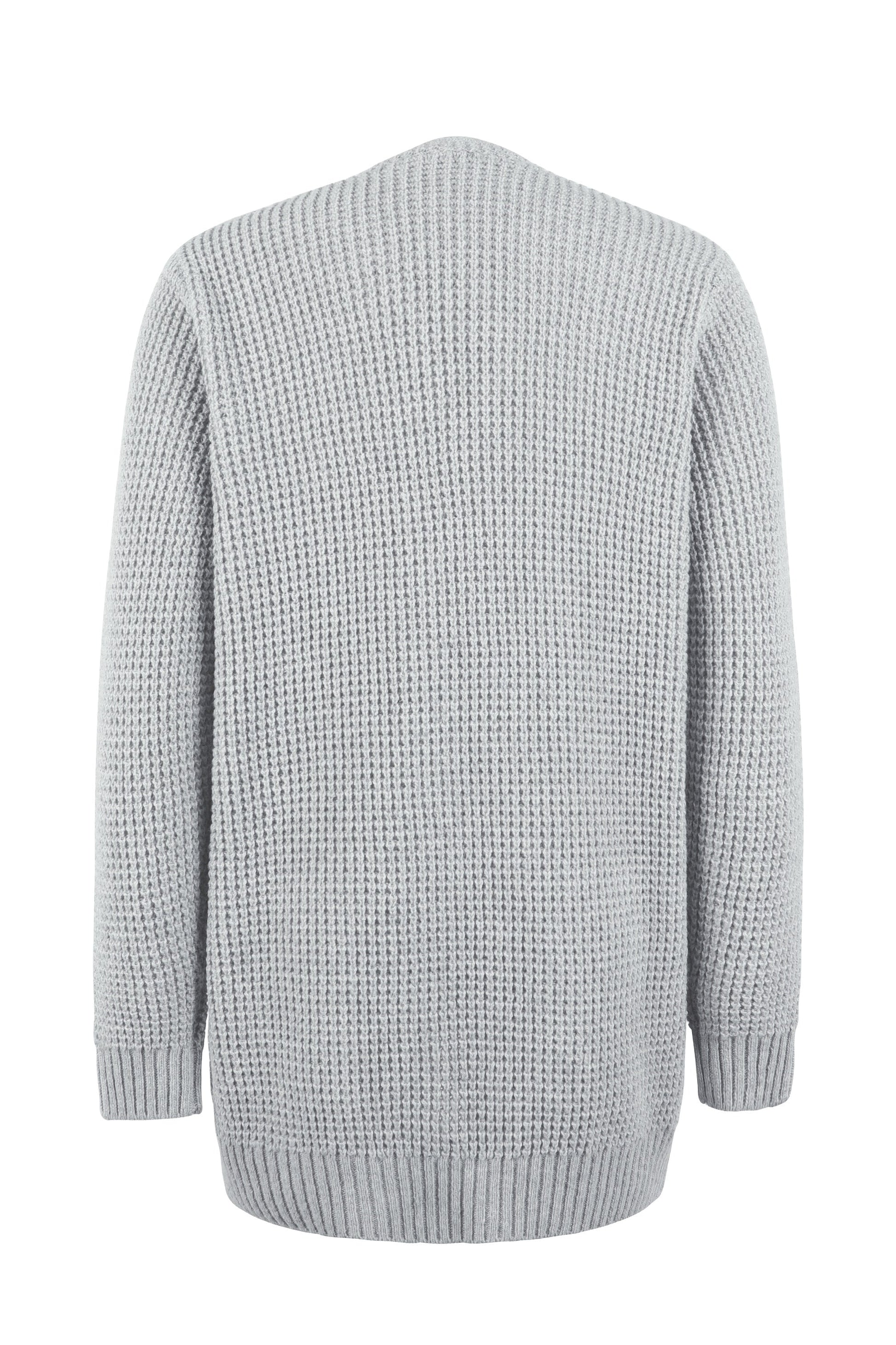 Janet | Women's Long Sleeve Open Front Cardigan - Image 4
