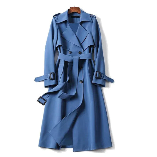 Leah | Women's Belted Double-Breasted Trench Coat - Image 1