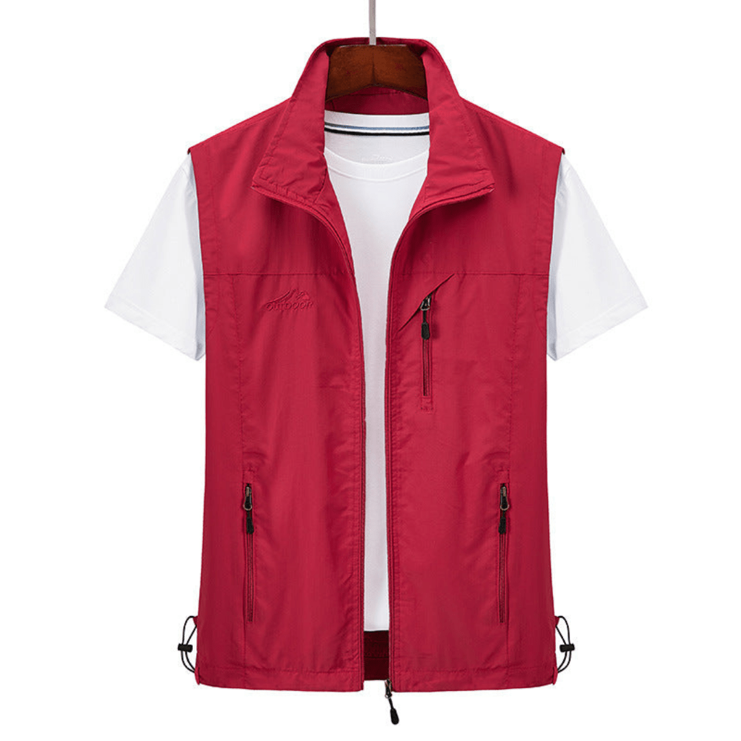 Tyler | Men's Zip-Up Lightweight Vest - Image 2