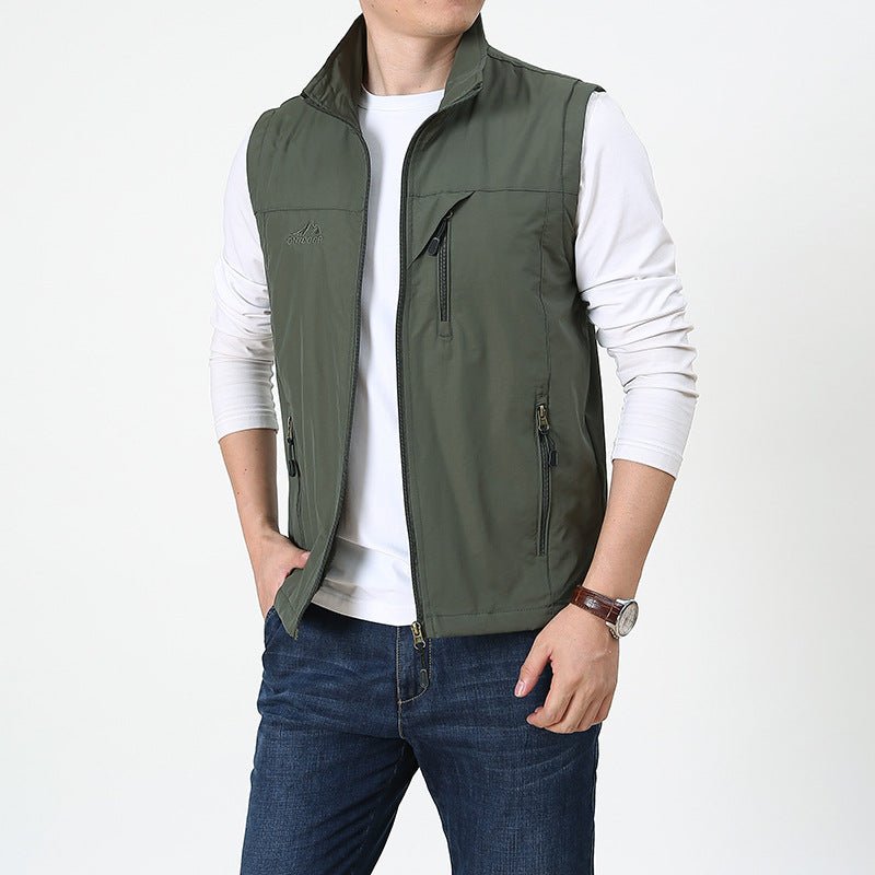 Tyler | Men's Zip-Up Lightweight Vest - Image 4