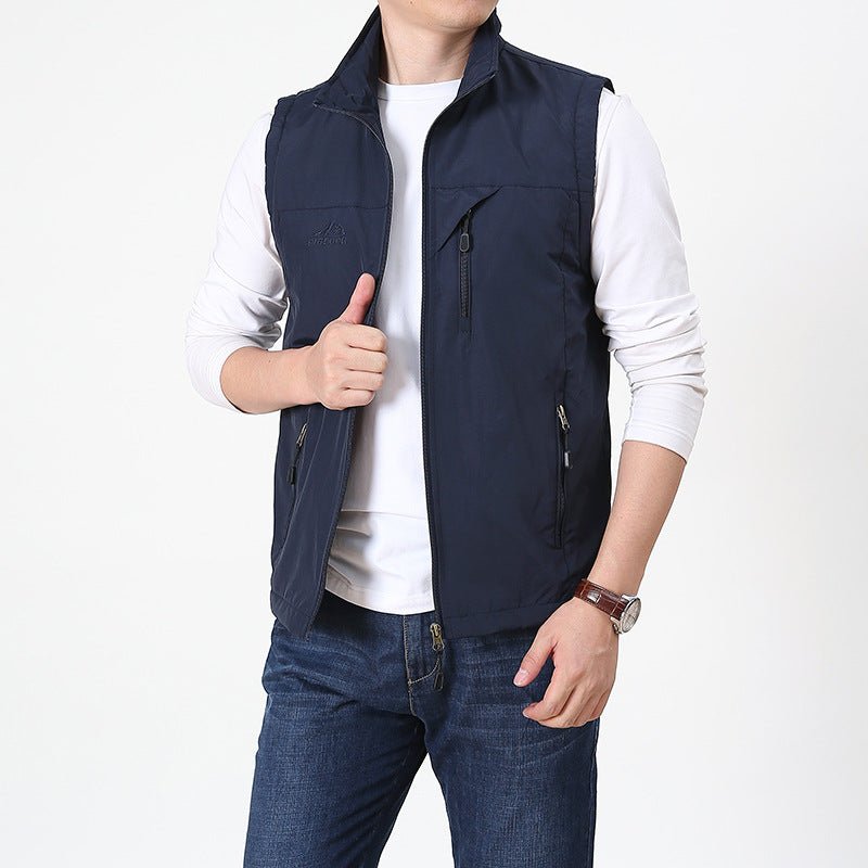 Tyler | Men's Zip-Up Lightweight Vest - Image 3