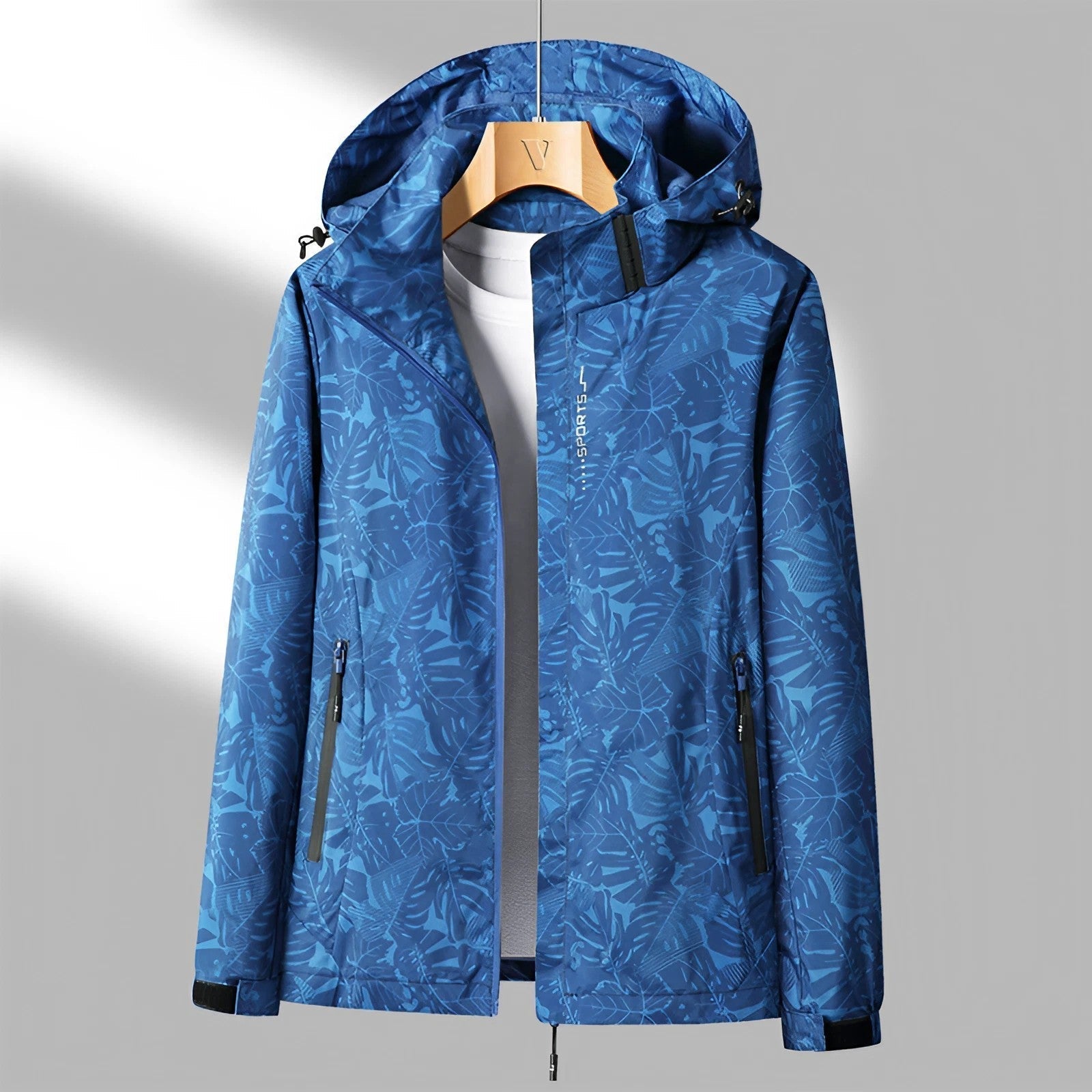 Eileen | Women's Floral Hooded Jacket - Image 12