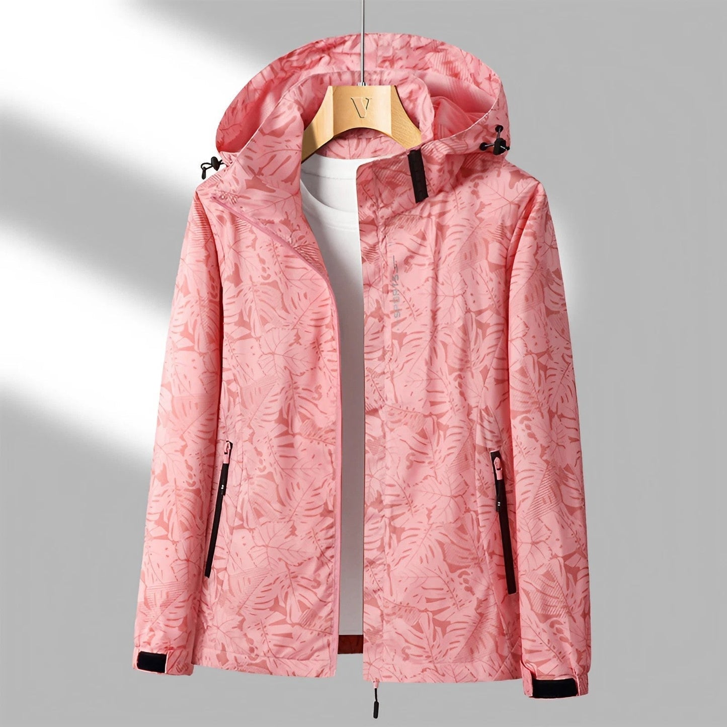 Eileen | Women's Floral Hooded Jacket - Image 16