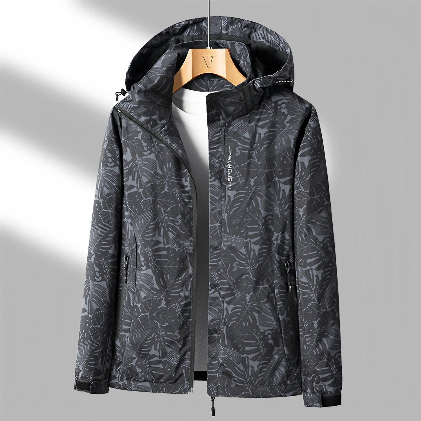 Eileen | Women's Floral Hooded Jacket - Image 14