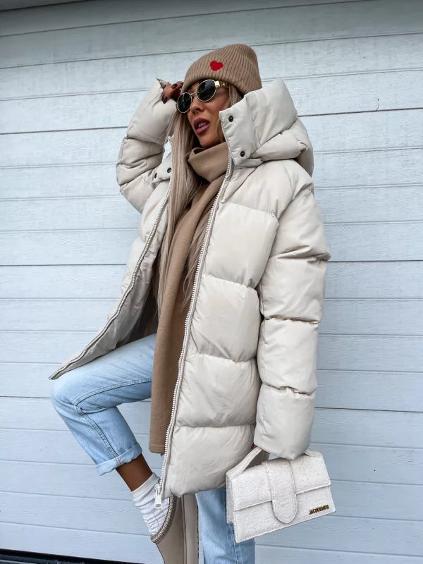 Sylvia | Women's Oversized Puffer Coat - Image 3