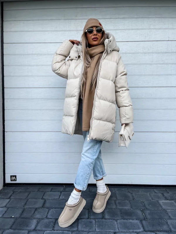 Sylvia | Women's Oversized Puffer Coat - Image 5