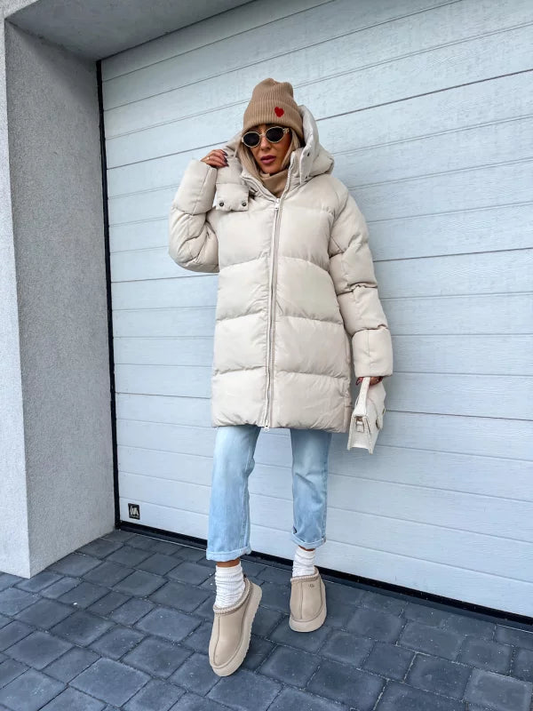 Sylvia | Women's Oversized Puffer Coat - Image 8