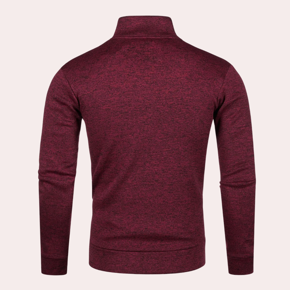 Vincent | Men's Quilted Casual Jacket - Image 2