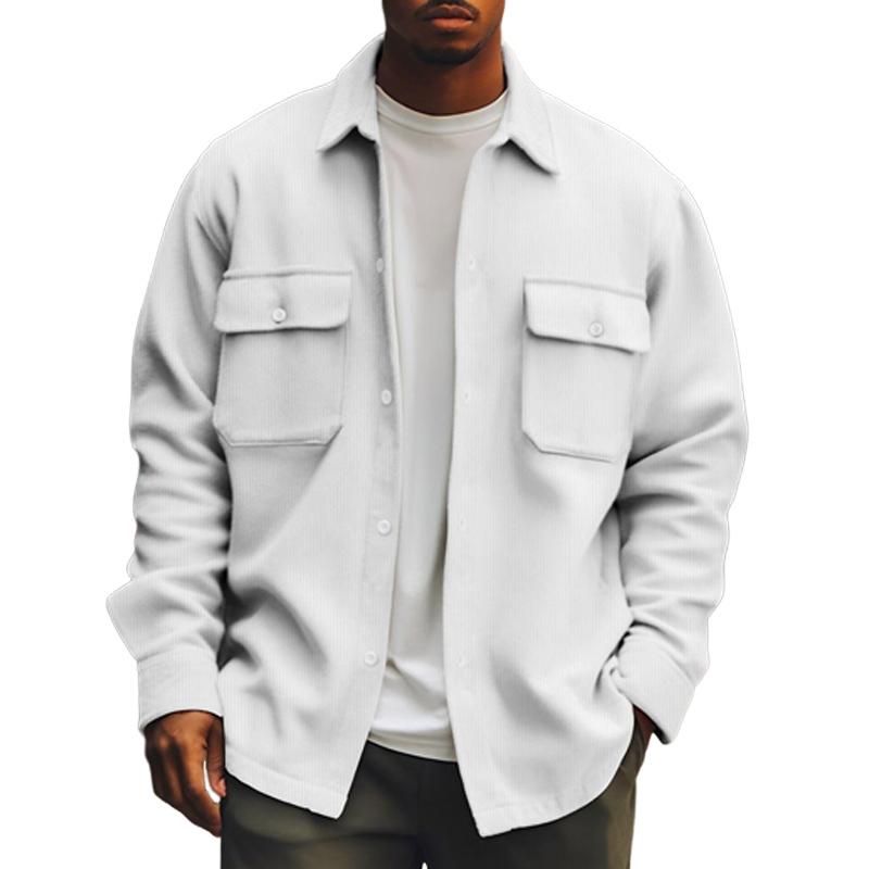 Dominic | Men's Button-Down Jacket - Image 8