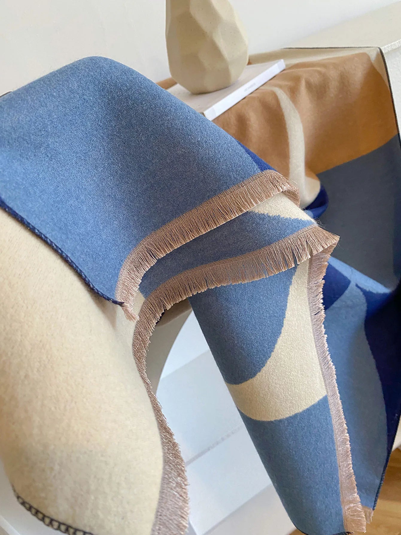 Vanessa | Women's Oversized Geometric Scarf - Image 12