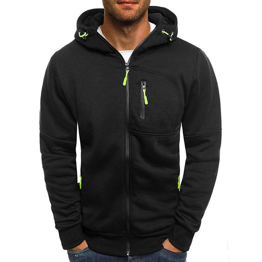 Colin | Men's Hooded Full Zip Jacket - Image 1