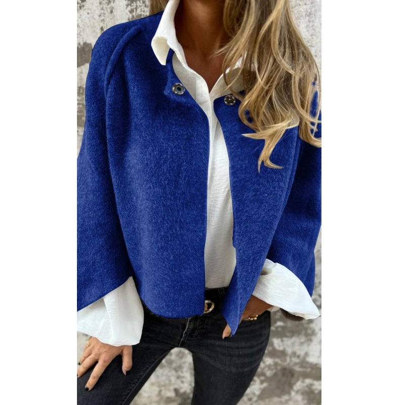 Judith | Women's Short Collarless Open-Front Jacket - Image 8