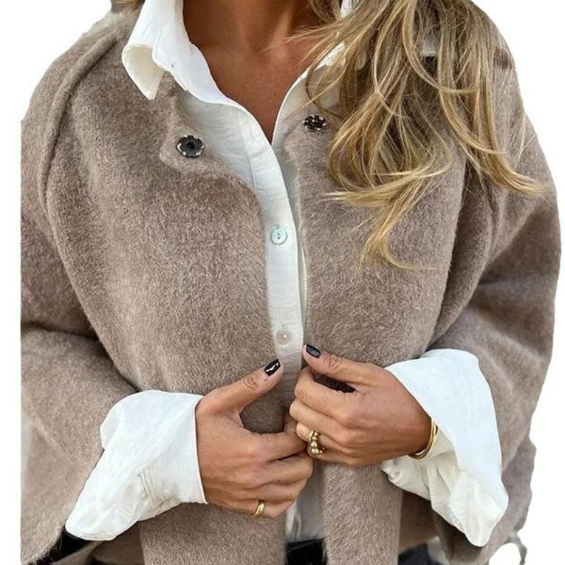 Judith | Women's Short Collarless Open-Front Jacket - Image 9