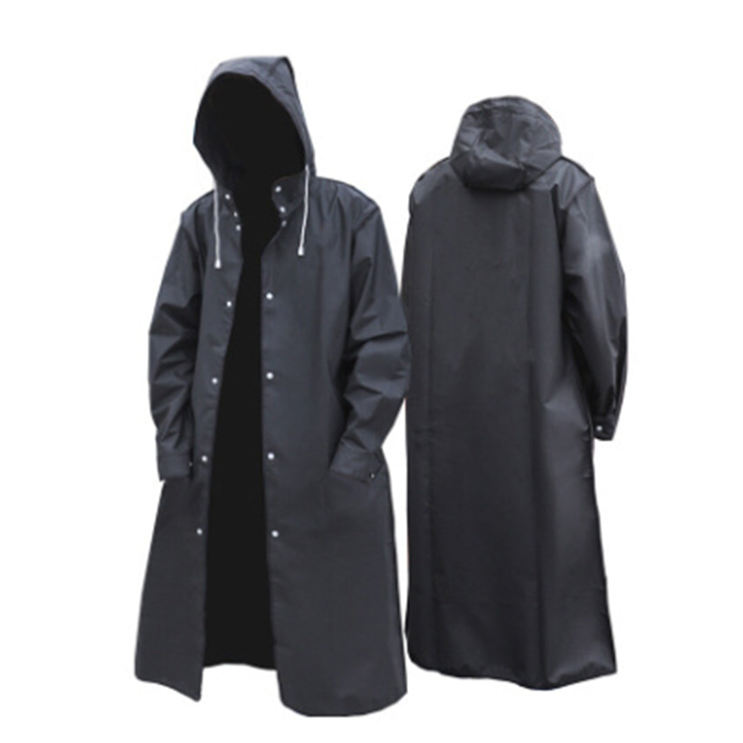 Wade | Men's Hooded Long Coat - Image 6
