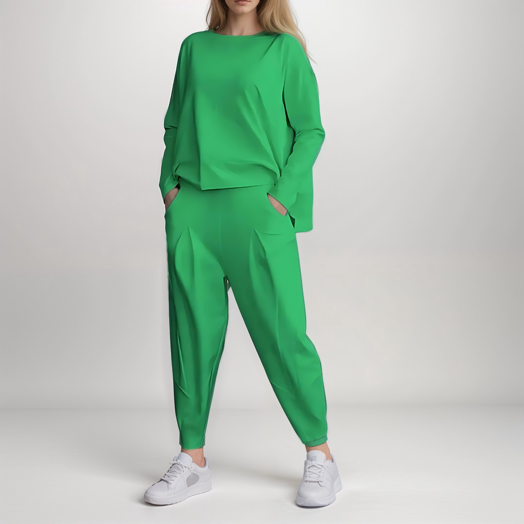 Judy | Women's Long Sleeve Two-Piece Set - Image 6