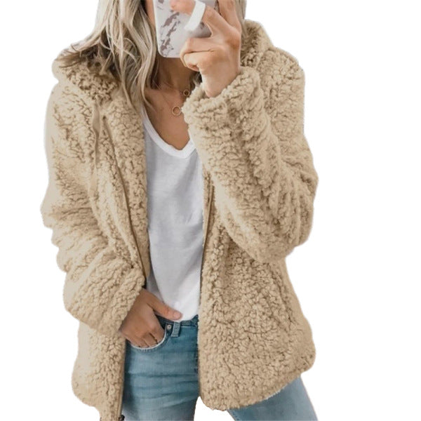 Ariel | Women's Hooded Open Front Jacket - Image 3